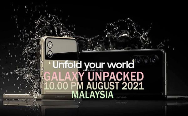 Malaysia Galaxy Unpacked August 2021 Samsung