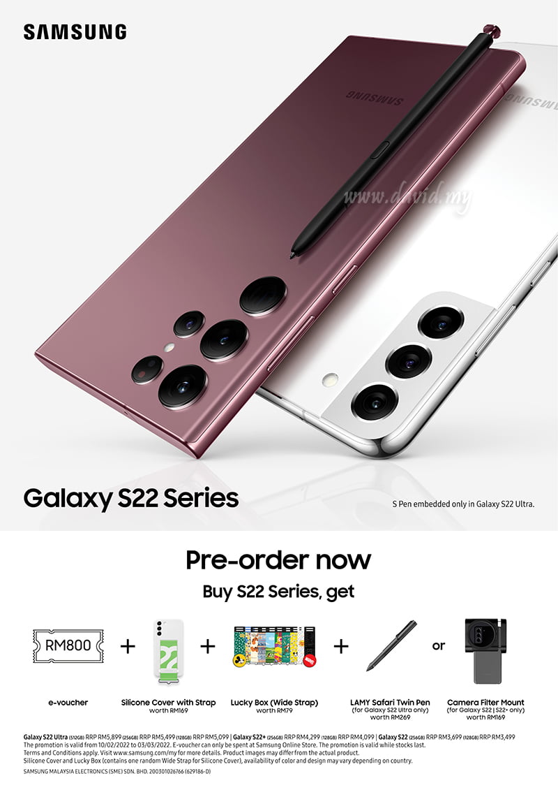 Pre-order Galaxy S22 Ultra