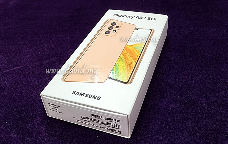 Galaxy A33 5G Unboxing - David Explores