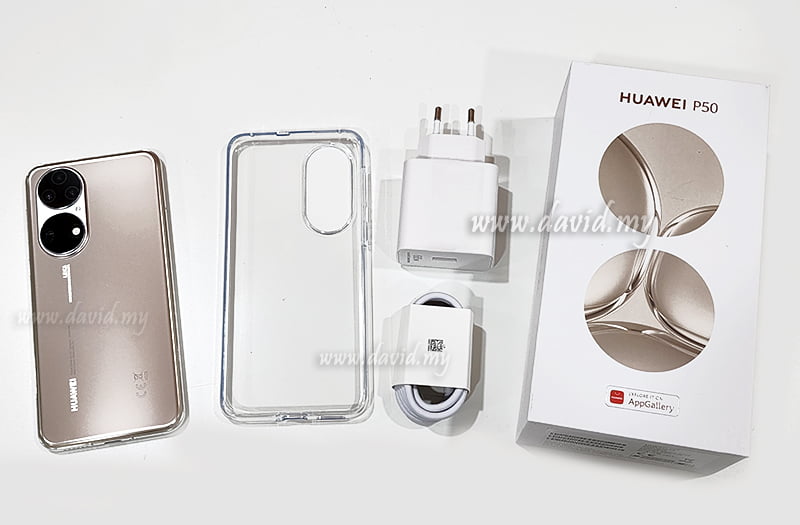 Unboxing Huawei P50