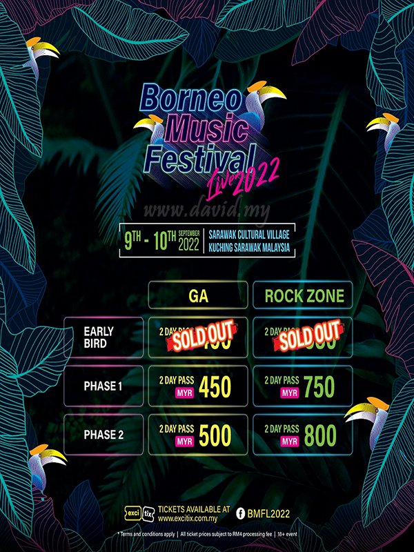 Borneo Music Festival Live 
