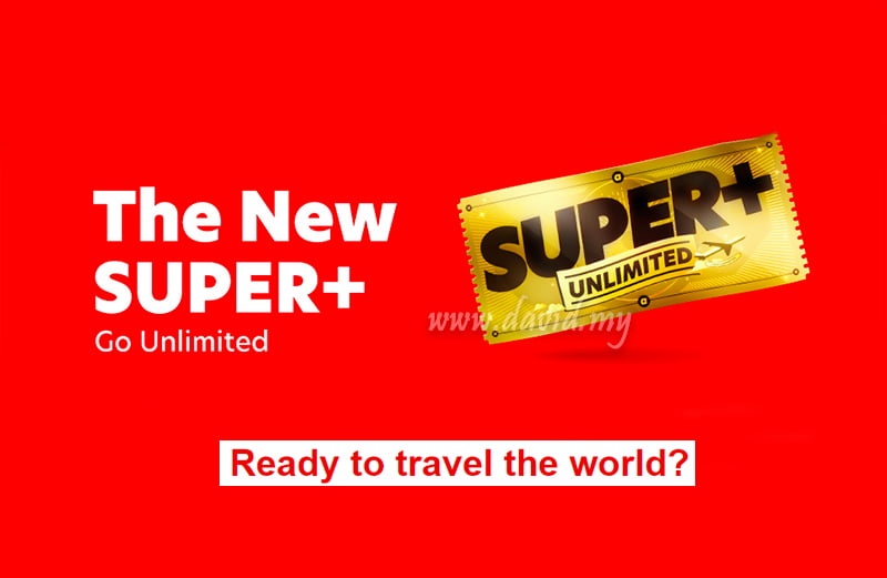 AirAsia Super+ Plus Unlimited Lite Premium