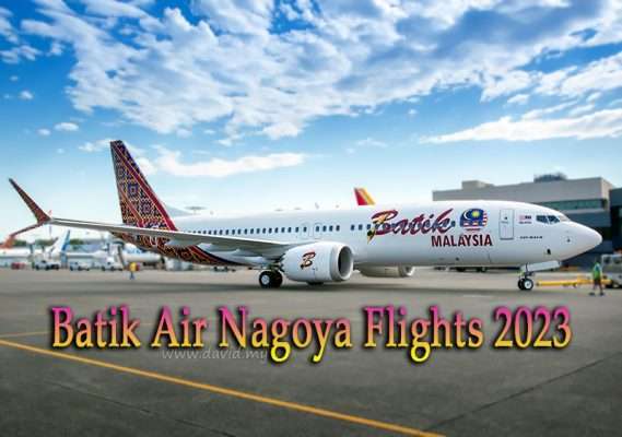 Nagoya Flights Batik Air Malaysia