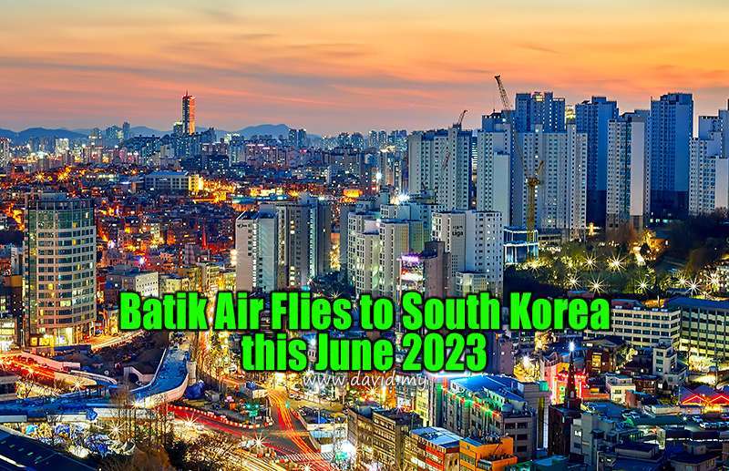 Batik Air Flights to South Korea in June 2023