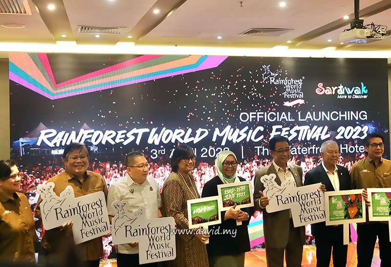 2023 Rainforest World Music Festival Launch Kuching
