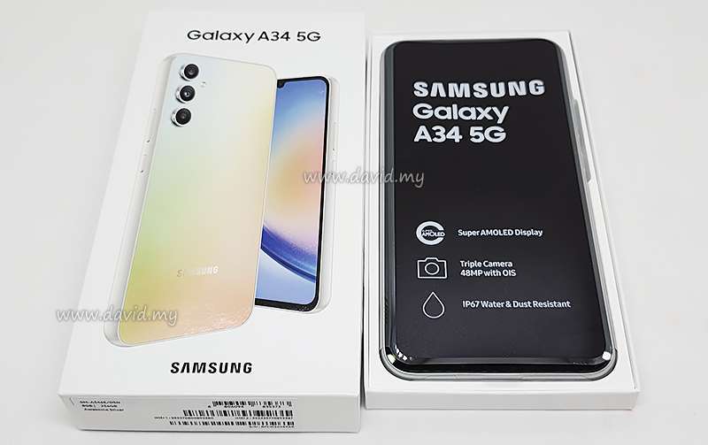 Malaysia Samsung Galaxy A34 & A54 5G
