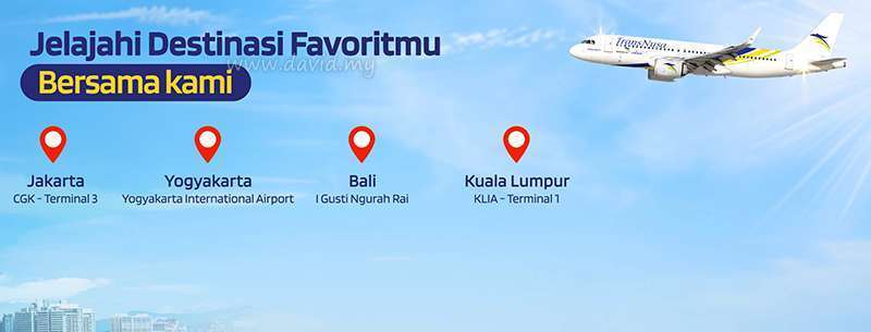 TransNusa KL-Jakarta Flights