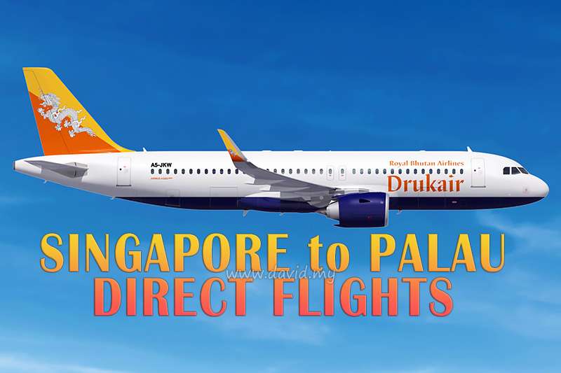 Drukair Singapore Palau Flights