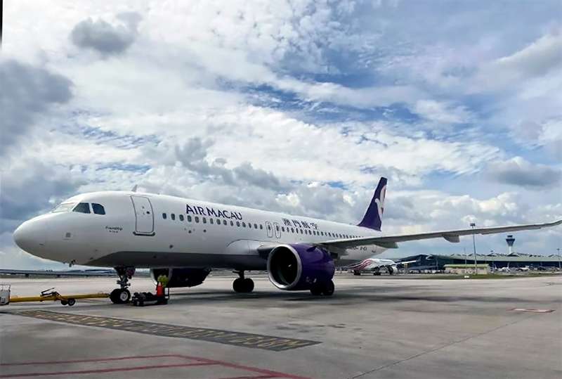 Macau Air Lands at KLIA Malaysia