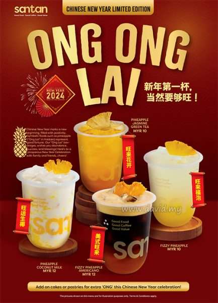 Ong Ong Lai Drinks Santan AirAsia