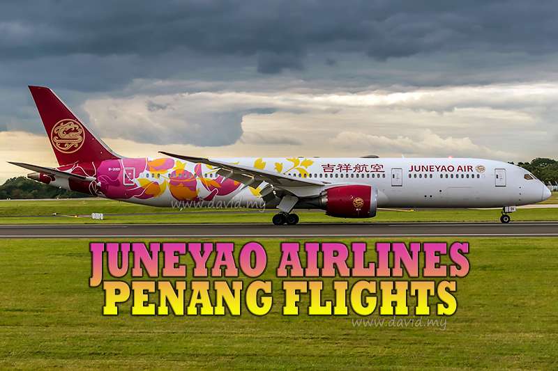Juneyao Airlines Flights to Penang Malaysia