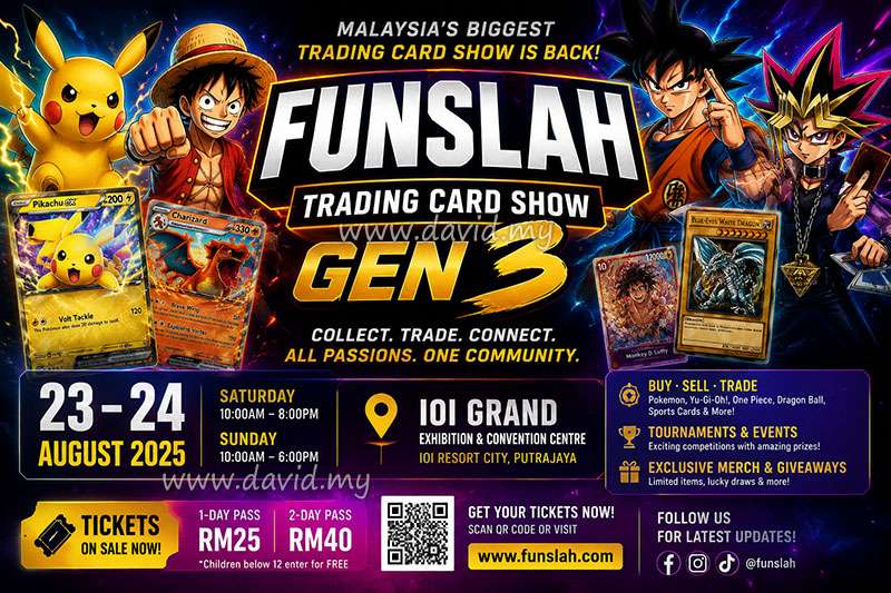 Funslah Trading Card Show Putrajaya
