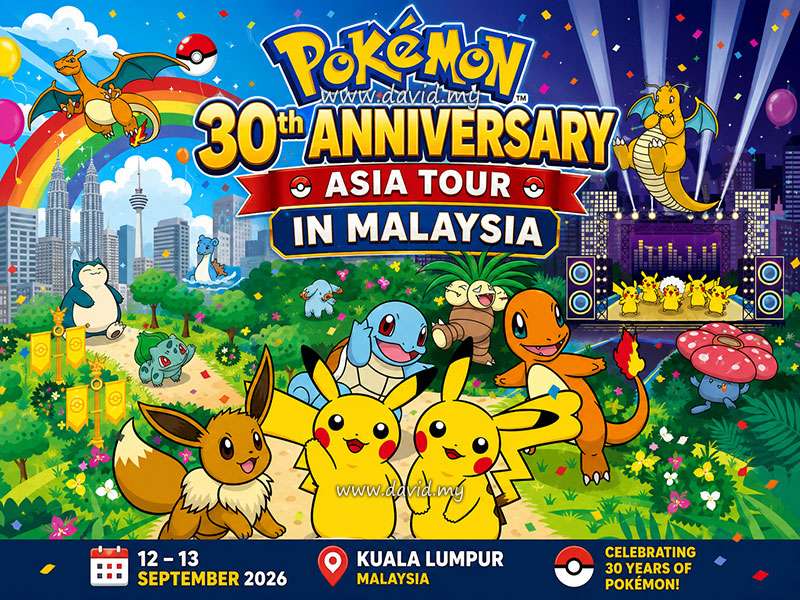 Pokémon 30th Anniversary Tour Malaysia