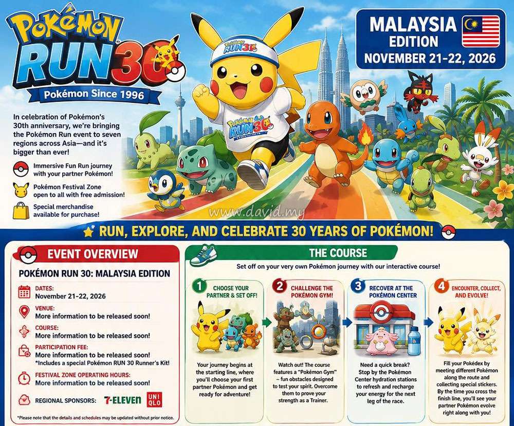 Pokemon Run Malaysia 2026