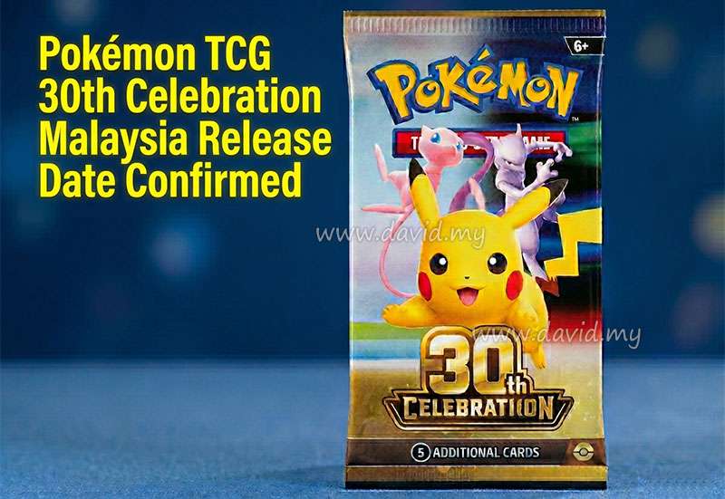 Malaysia Pokémon TCG 30th Celebration Release Date